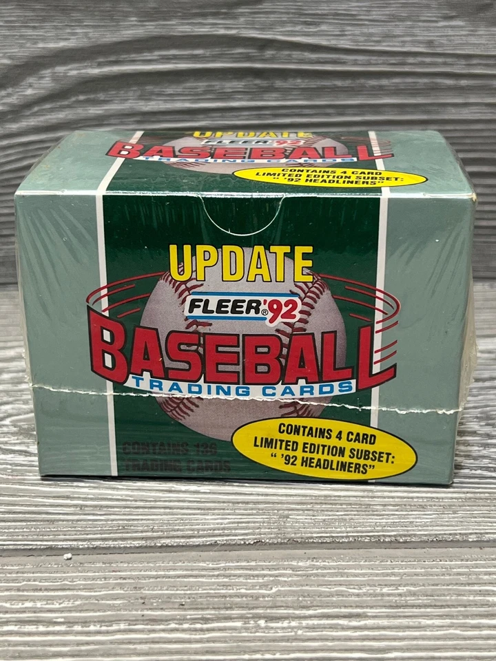 1992 Fleer Update Baseball Factory Set Griffey Jr. Rookie Card Factory Sealed - Image 3 of 4