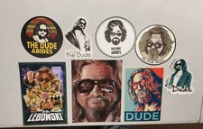 Big Lebowski The Dude STICKERS (8) Ultimate Variety Pack *12* Month Warranty!