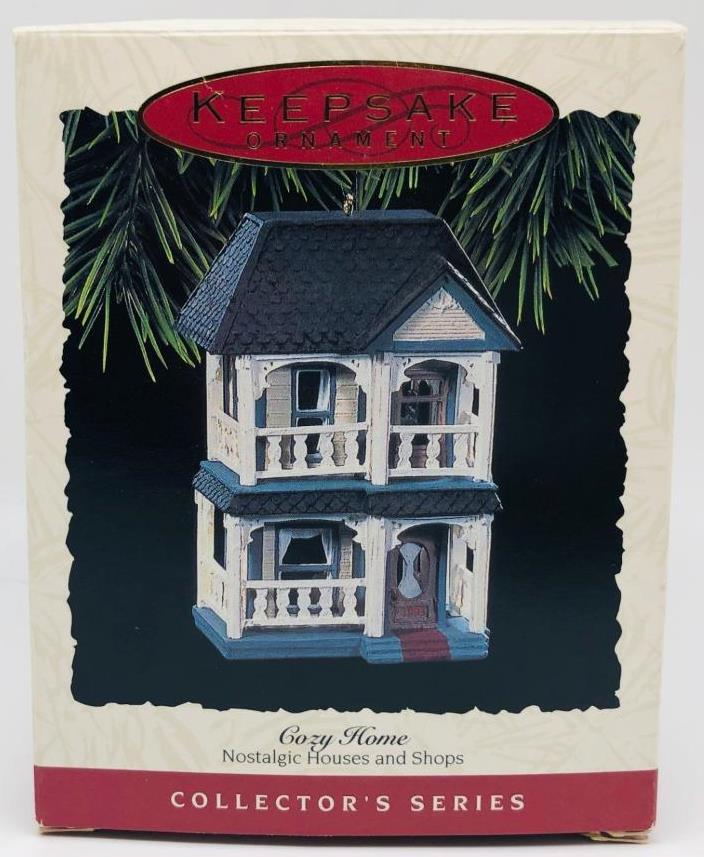 1993 Cozy Home Hallmark Ornament Nostalgic Houses and Shops 10 eBay