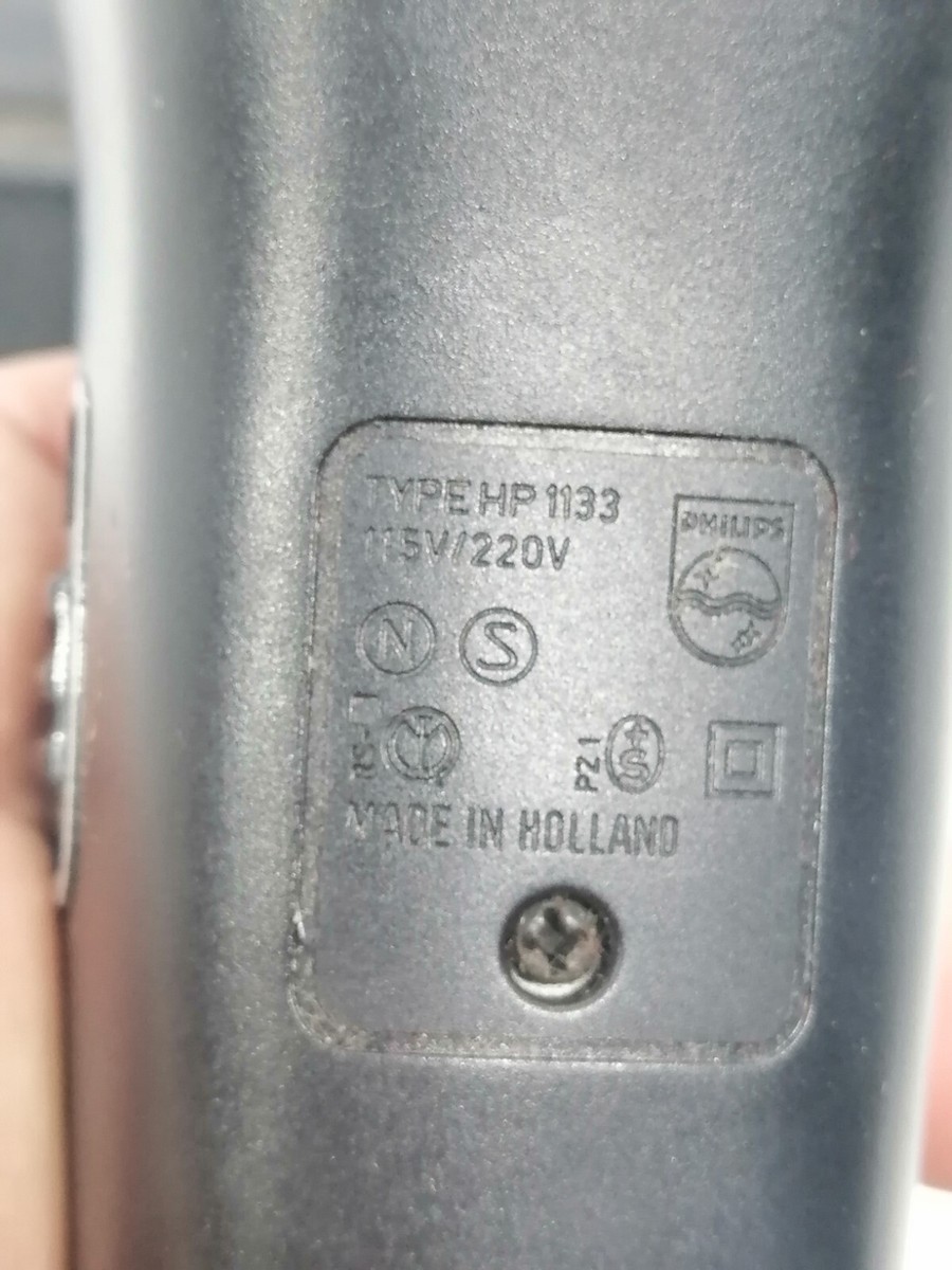 Vintage Philips Philishave Special HP-1133 Electric Shaver 115v