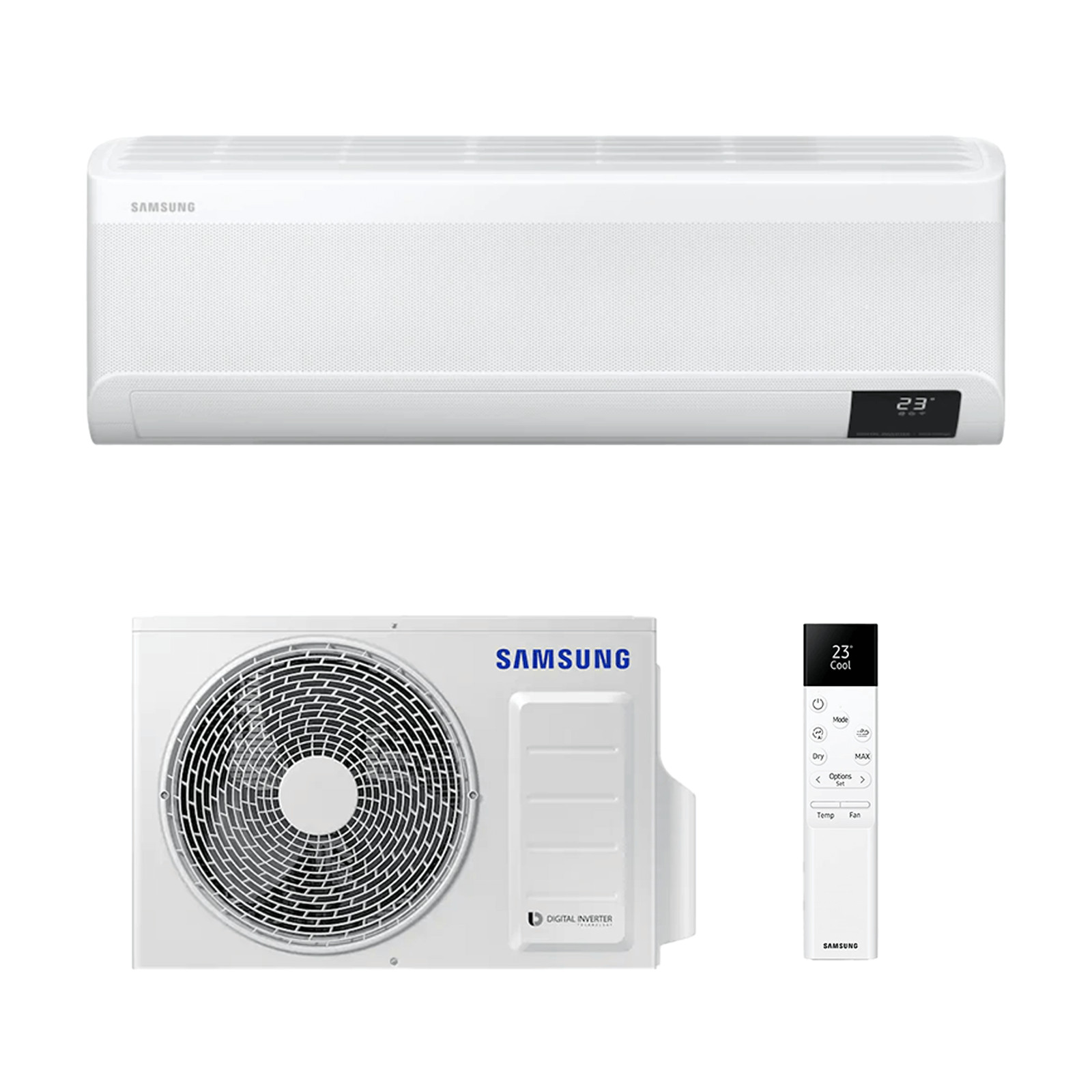 Samsung Wind-Free Elite AR12CXCAAWKNUEVO/X Juego de Aire Acondicionado de Pared - 3,5 kW