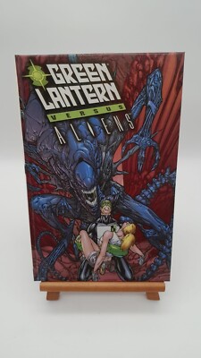 Comic | Green Lantern versus Aliens | Hardcover | Zustand sehr gut | Englisch