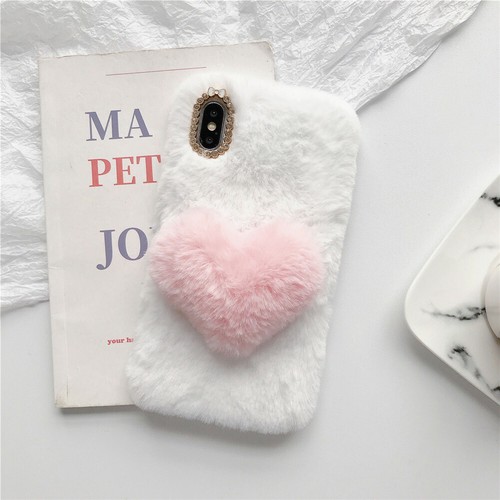 For Galaxy S20 S10 S9 S8 Plus S7 S6 Edge Note Case Warm Furry Protection Cover - Photo 14 sur 14