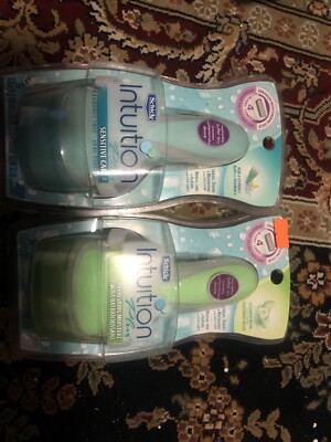 Schick Intuition Plus Sensitive Care Women's Razor Aloe & Vitamin E With 2 Solid