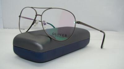 Oliver AS005 C13 Gunmetal Brille Brillengestell eyeglasses Größe 56