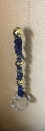 sun catcher crystals Lapis Lazuli Large - Picture 5 of 9