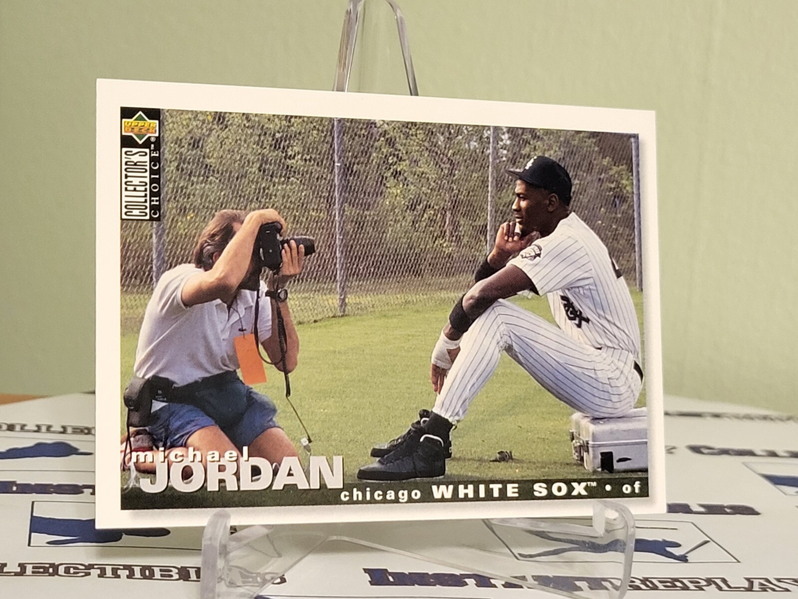1995 Upper Deck Collectors Choice #500 Michael Jordan CHICAGO WHITE SOX NM