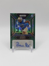 2024 Prizm Draft Picks Sensational Signatures Green Prizm SS-GRM Grayson Murphy 