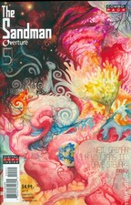 Sandman Overture #5 Williams White Title Variant FN+ 6.5 2015 Stock Image
