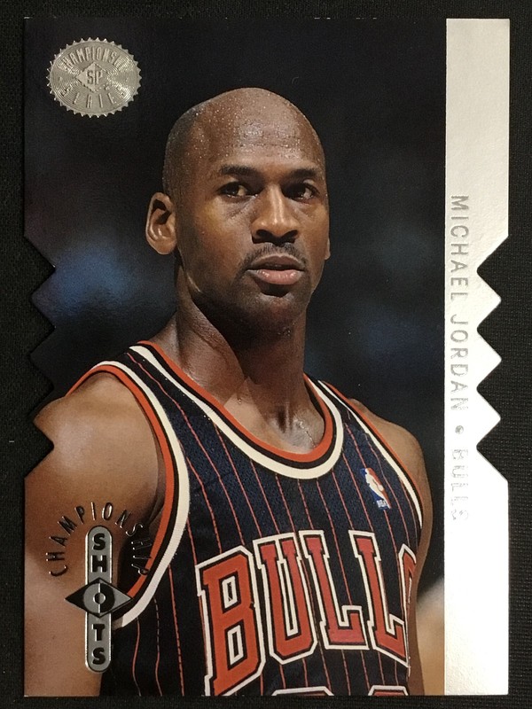 1995-96 SP Championship #S16 Michael Jordan Bulls Championship Shots MINT
