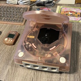 SEGA Dreamcast HELLO KITTY Pink Console retro game Sanrio kawaii