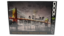 New York City - Brooklyn Bridge 1000 Pc Jigsaw Puzzle Eurographics New