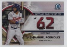 2023 Bowman Bowman Scouts Top 100 Emmanuel Rodriguez #BTP-62 12g7