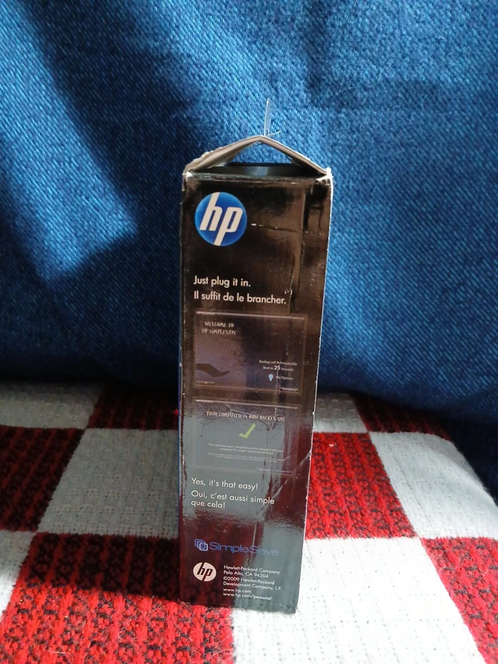 OLD STOCK NEW HP SimpleSave 500GB 2.5" Portable Hard Drive SD500A - Image 2 of 4