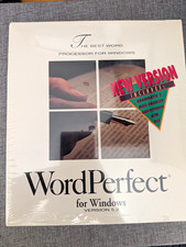 WordPerfect WordPerfect for Windows 5.2 Typing Software for Windows