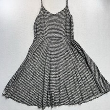 Old Navy Y2K Sun Dress Spaghetti Straps Zipper Size L 