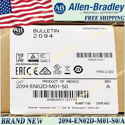 2094-EN02D-M01-S0/A New AB Kinetix 6200/6500 Axis Module 2094-EN02D-M01-S0 serA