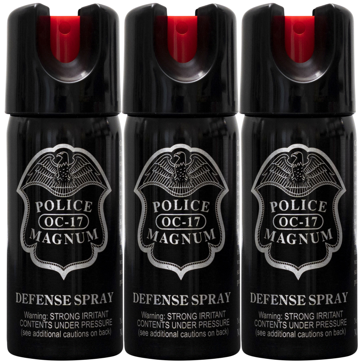 熊避け POLICE OC-17 MAGNUM DEFENSE SPRAY Police Magnum OC-17 Pepper Spray Large 16 oz Pistol Grip Maximum