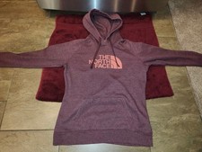 The North Face Womens Size M Burgundy Pullover Hoodie Sweatshirt. FREE SHIPPING