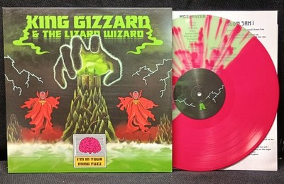 HTF 1/400 ltd ed KING GIZZARD & LIZARD WIZARD I'm In Your Mind Fuzz KGLW magenta