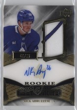2022-23 Premier Acetate Rookie Gold 40/65 Nicholas Abruzzese Nick Patch Auto ki6