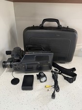Vintage Sears LXI Series VHS Video Camera Recorder Case  Accessories