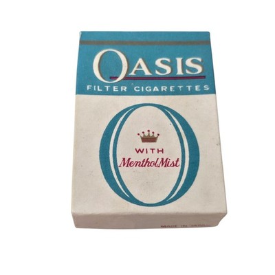 VINTAGE CIGARETTE LIGHTER OASIS WITH MENTHOL MIST NOS IN ORIGINAL BOX WRAPPER