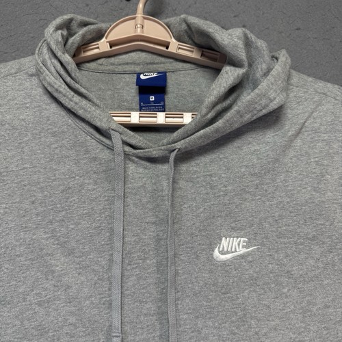 Nike Sweatshirt Erwachsene Extra Large grau Hoodie Langarm gesticktes Logo Herren - Bild 2 von 9