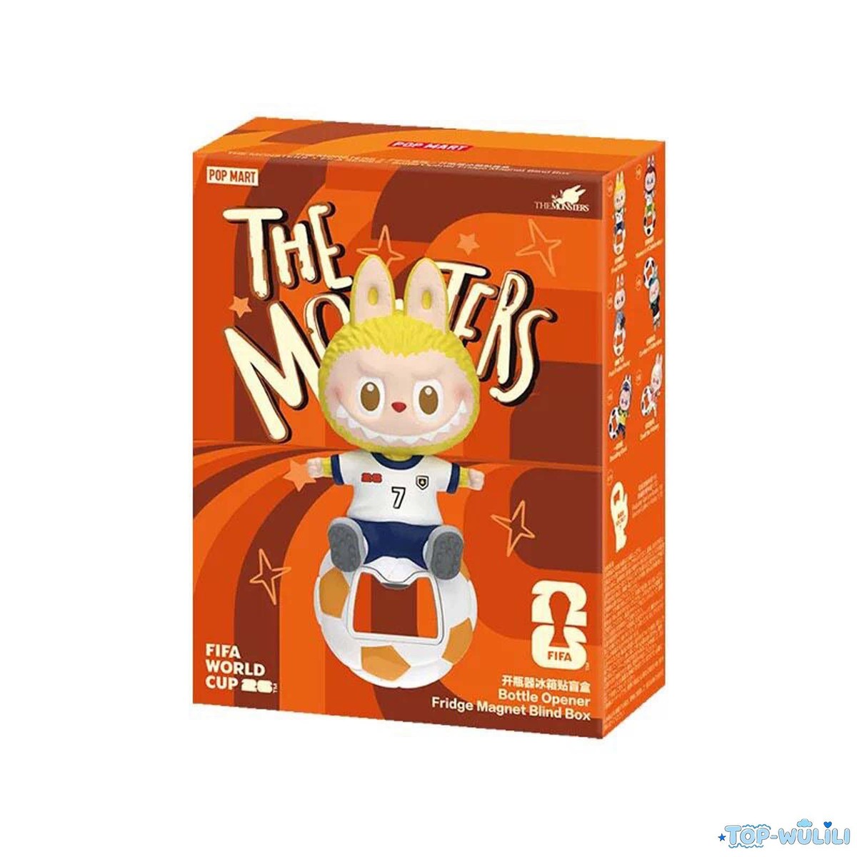 Authentic THE MRS × FIFA Series Bottle Opener Fridge Magnet Blind