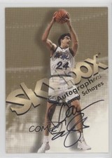 1998-99 Skybox Premium Autographics Danny Schayes Auto ms9