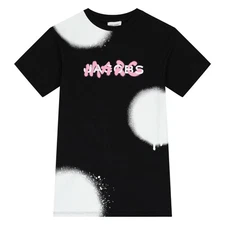 Little Marc Jacobs Girls Graffiti Short-Sleeved Dress