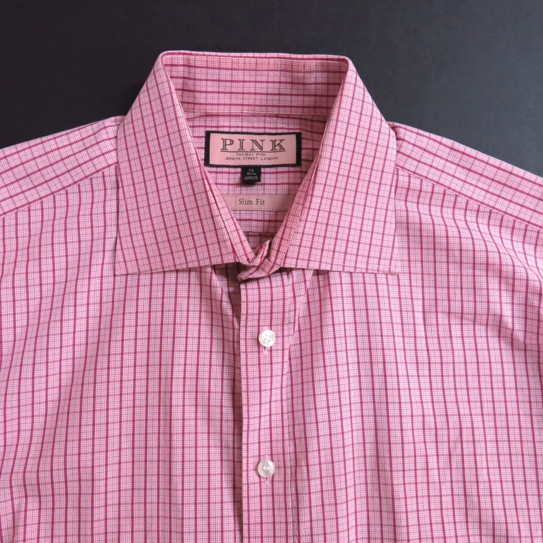 Thomas Pink Pink Slim Dress Shirts for Men for sale | eBay
