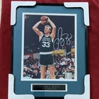 Larry Bird Boston Celtics Framed Autographed Photo Big Apple Authenticated