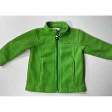 Columbia Kids Green Steens Mountain Full Zip Fleece Jacket 12-18 Months