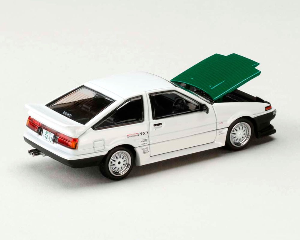 Toyota Sprinter Trueno AE86ホワイト34501T1 Hobby Japan Toyota Sprinter Trueno (AE86) Keiichi Tsuchiya's AE86