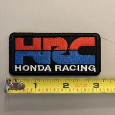 Honda Racing (Embroidered Iron on patch) Sports Car / Motorcycle / HRC