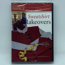 Sewing with Nancy: Sweatshirt Makeovers DVD Nancy Zieman DIY Instructional NEW