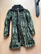 Desigual Mantel Jacket Pelz Strickjacke , Größe 38