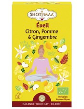 Infusion Ayurvédique Bio Éveil - Citron, Pomme & G