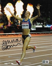 Emma Coburn Signed 8x10 Photo Autographed BAS 10x US Champion