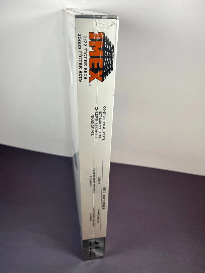 IMEX Guerra Civil Americana 751 Unión y Artillería Confederada Conjunto Modelo 1:72 Kit Foto 3 de 4