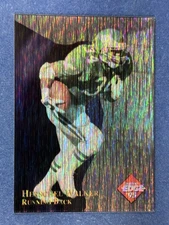 1995 Collector's Edge 22K Excalibur Prism Raindrop Herschel Walker Eagles SSP