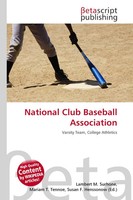 Lambert M. Surhone (U. A.) | National Club Baseball Association | Taschenbuch