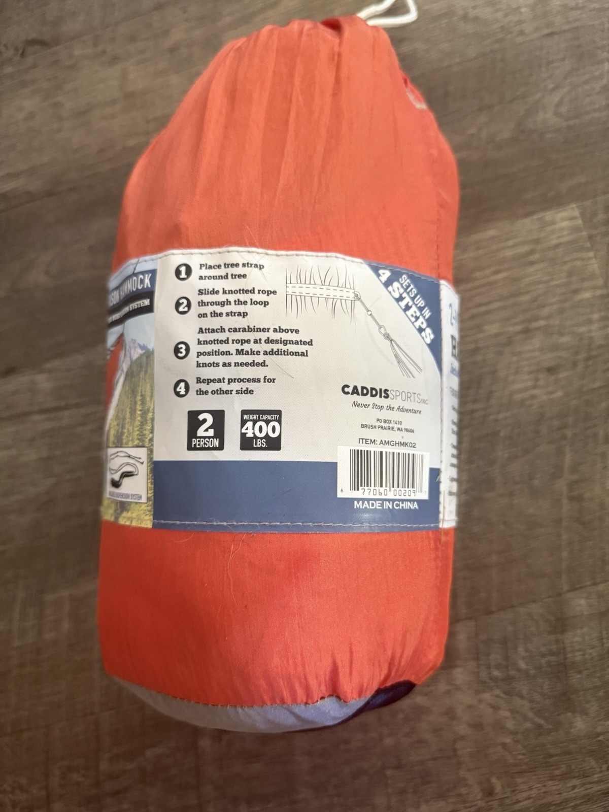 Brand New Alpine Mountain Gear 2 Person Hammock W/ Suspension System