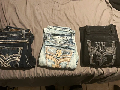 Rock Revival Jeans Size 32 for Men for sale - eBay