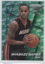 2014 Prizm Short Prints Industry Summit Green Mojo 2/25 Shabazz Napier #50 1j6