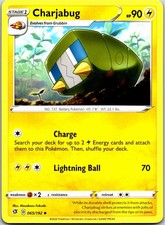 Charjabug Uncommon SWSH02: Rebel Clash 065/192 LP