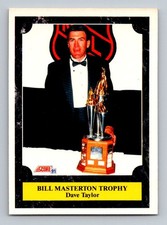 #435 1991-92 Score Dave Taylor (Bill Masterton Trophy) Los Angeles Kings