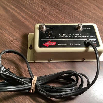 AIM 25dB Distribution Amplifier with VHF / UHF / FM & Variable Gain