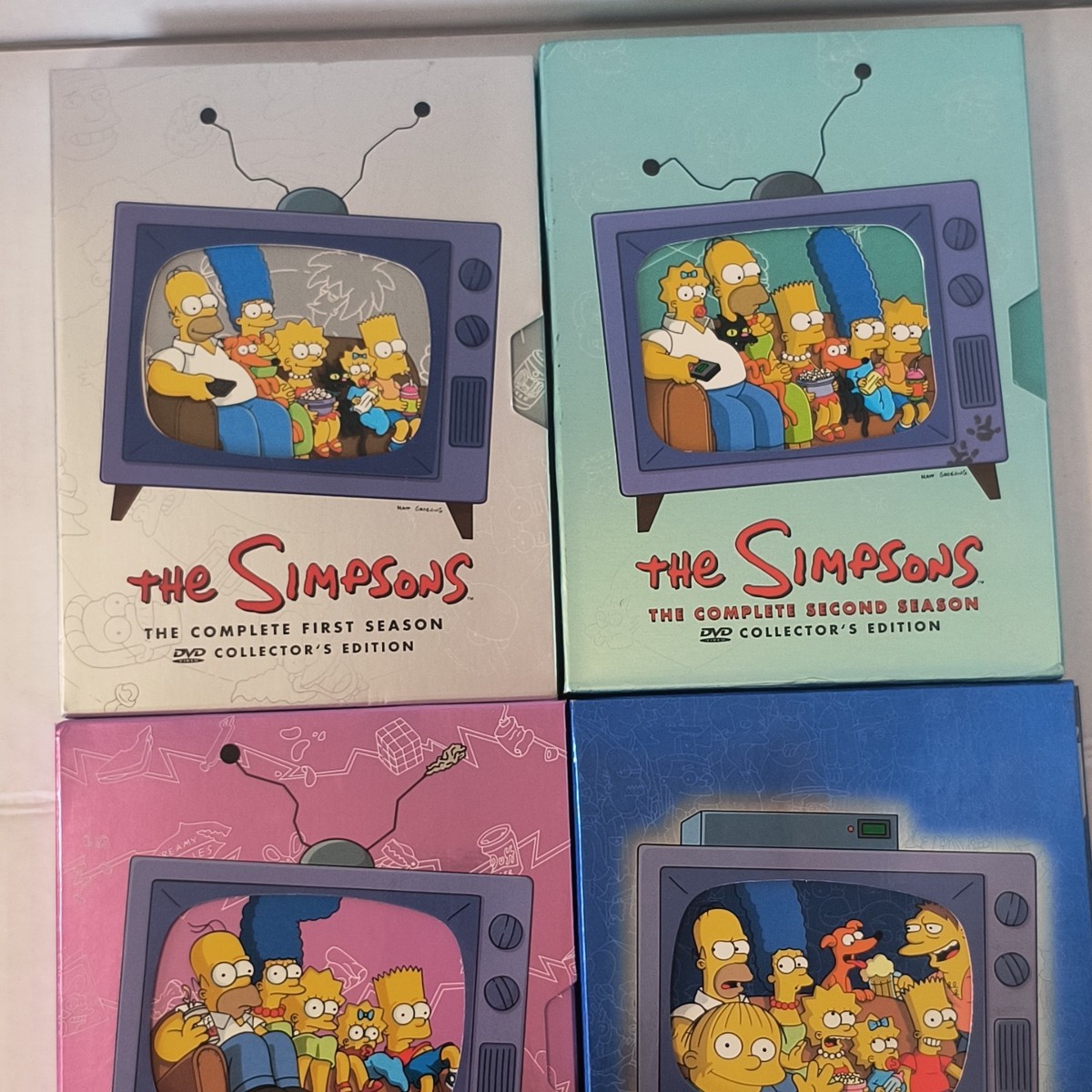 The Simpsons Seasons 1-4 DVD Collector's Edition Box Set 20th